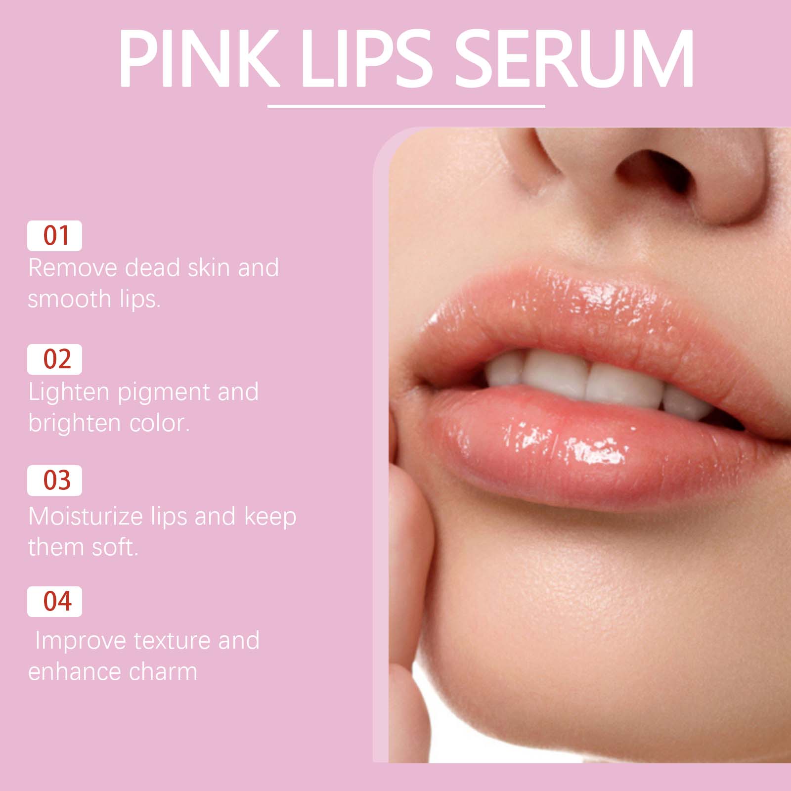 Pink Lip Serum Instant Lip Plu - đánh giá và giá Drone Camera Stabilized