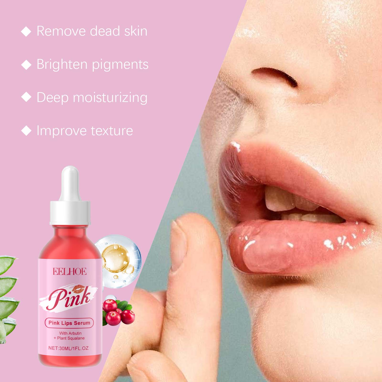 Pink Lip Serum Instant Lip Plu - đánh giá và giá Drone Camera Stabilized